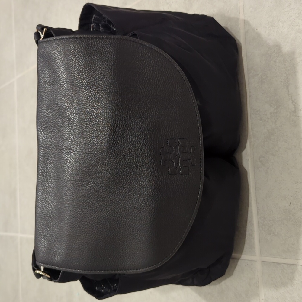 Tory Burch Thea Messenger Diaper Bag w/ Changing pad